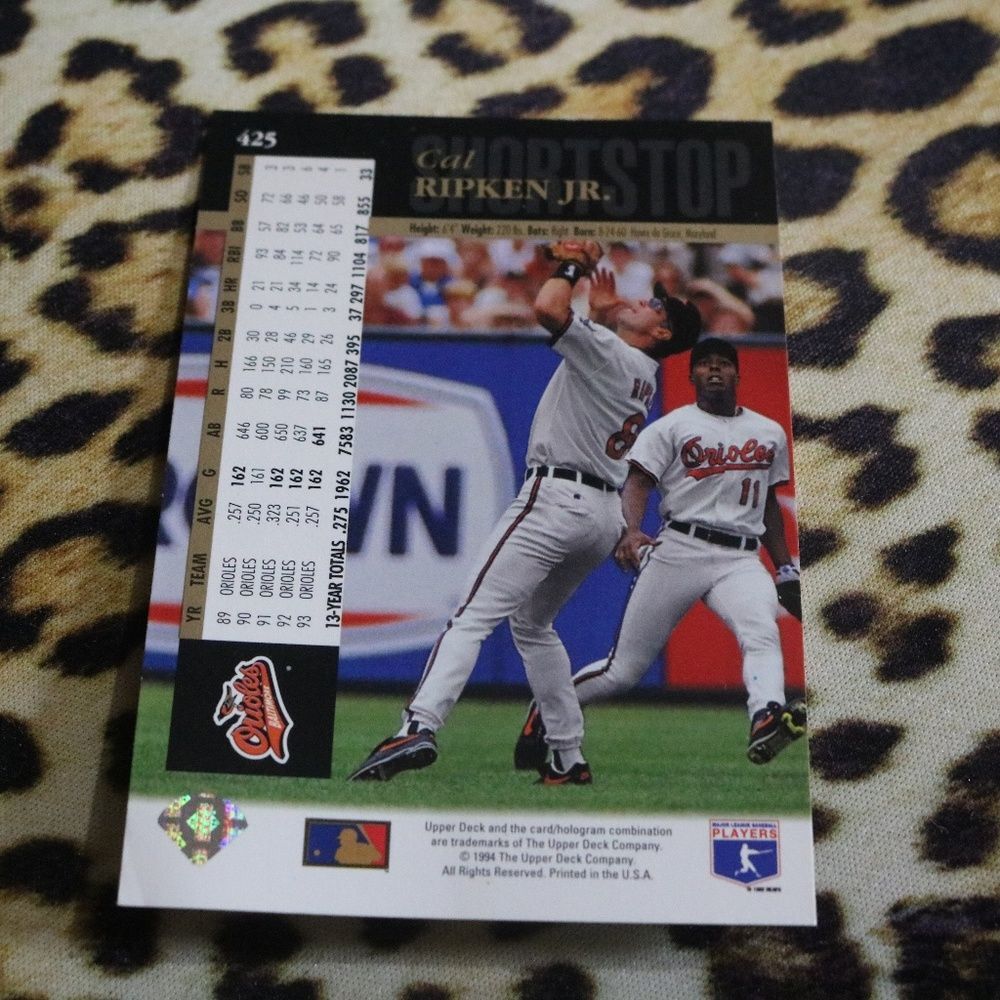 Cal Ripken Jr #425 Baseball Card - Picture 2 of 2